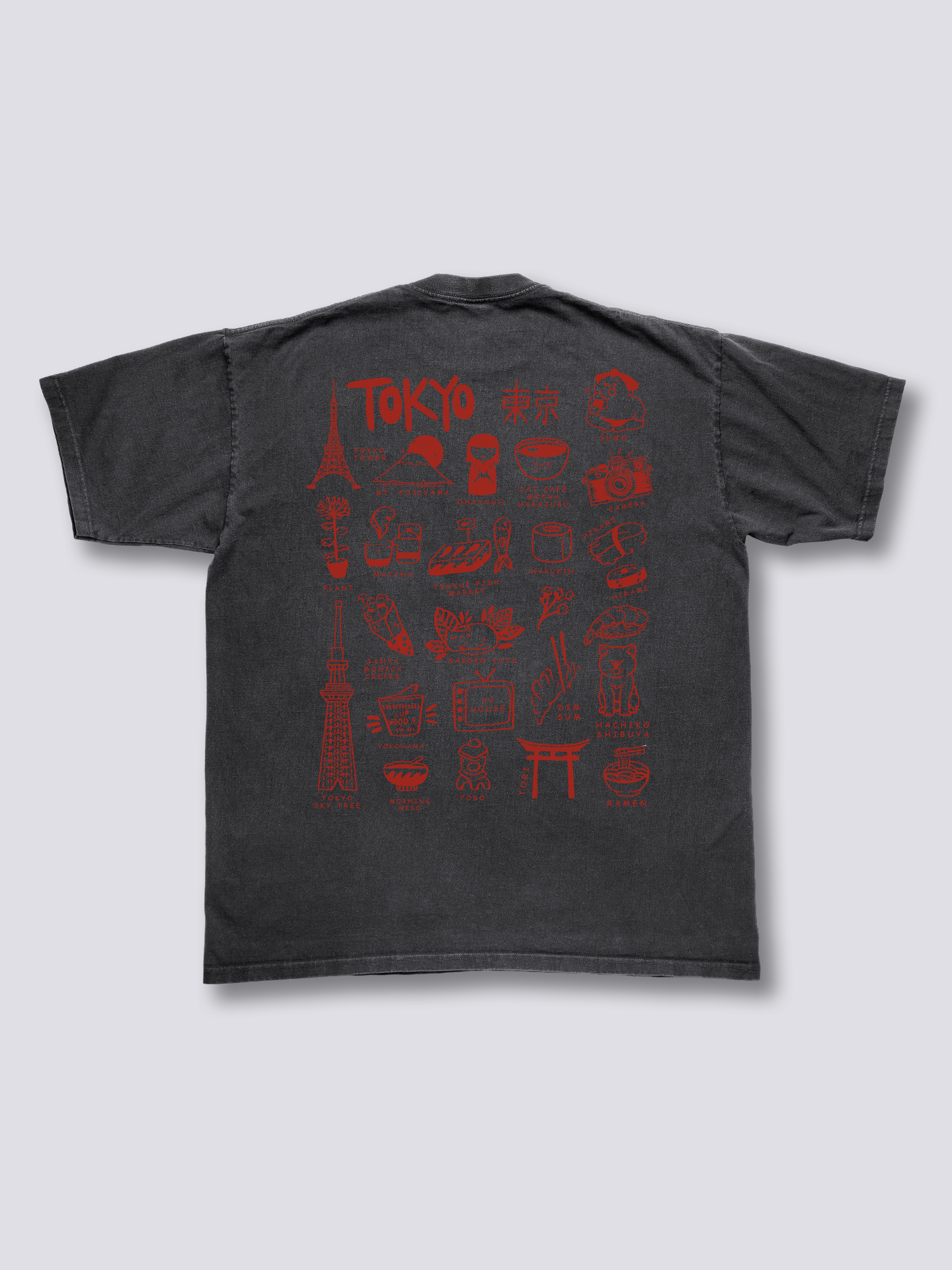 Tokyo Memory Board Vintage T-Shirt