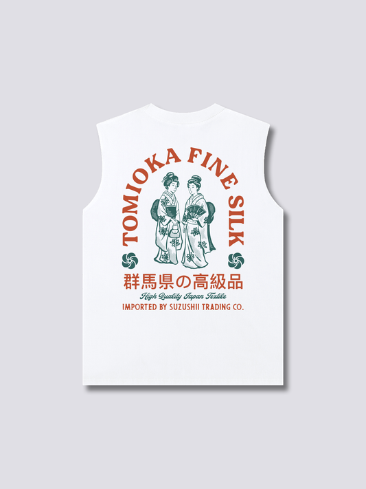 Tomioka Silk Tank Top